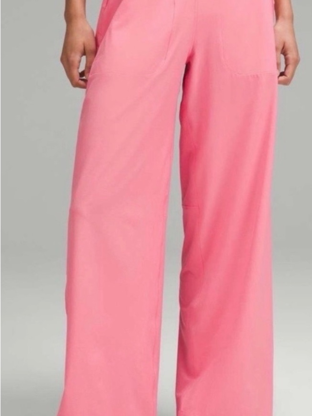 Lululemon Swift Wide-Leg Pants (mid rise) in Sakura Pink BRAND NWT!